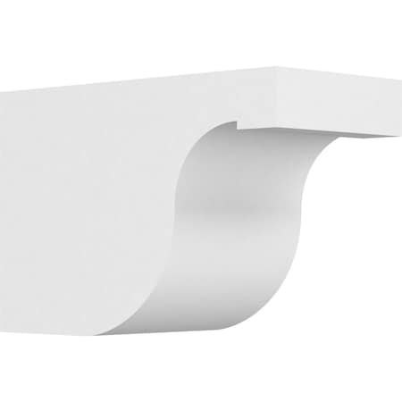 Ekena Millwork Standard Del Monte Architectural Grade PVC Rafter Tail, 6"W x 8"H X 12"L RFTP06X08X12DEL